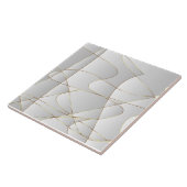 美しい金ゴールド線 タイル (側面)