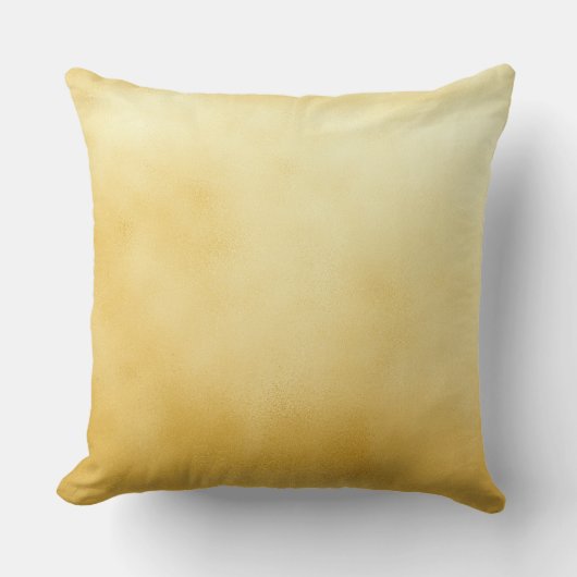 美しい金フェイク金箔 クッション (正面)