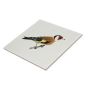 美しい金銀杏の鳥 タイル (側面)