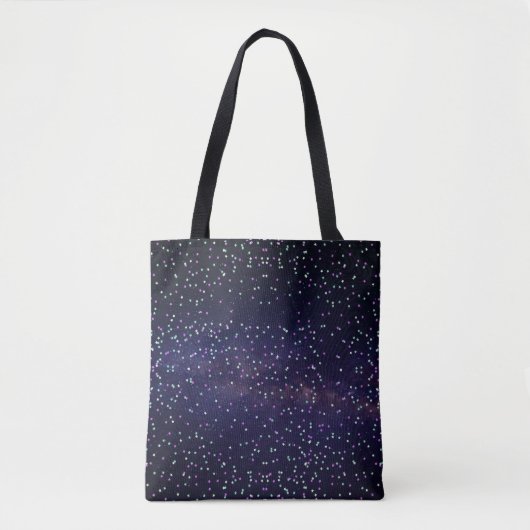 美しい銀河系、星 トートバッグ (正面)