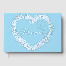 美しい銀箔ゲストブック ゲストブック