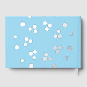 美しい銀箔ゲストブック ゲストブック (裏面)