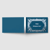 美しい銀箔フォト/ゲストブック ゲストブック (全面)