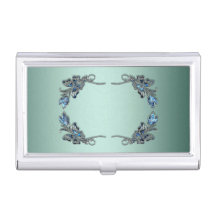 美しい銀色の青い蝶の枠