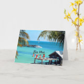 美しい鍵西クリスマス カード (黄色い花)