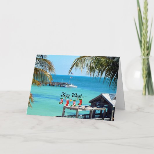 美しい鍵西クリスマス カード (正面)