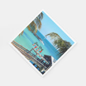 美しい鍵西クリスマス スタンダードランチョンナプキン (角)