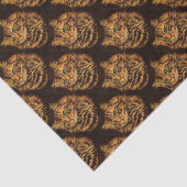 美しい長い髪の虎猫猫のプリント 薄葉紙 (詳細)