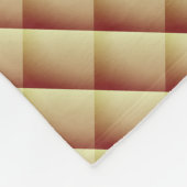 美しい長方形の幾何学的パターン フリースブランケット (角)