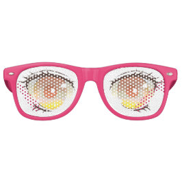 美しい開いた目 レトロサングラス