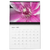 美しい開花12ヶ月カレンダー カレンダー (3月 2027)