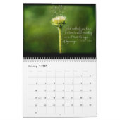 美しい開花12ヶ月カレンダー カレンダー (1月 2027)