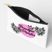 美しい防災メーキャップ アクセサリーポーチ (見開き)