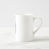 美しい陰陽ドルフィン 陶器コーヒーマグ ボーンチャイナマグカップ (右)