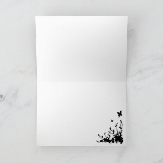 美しい雑草 カード (内部)