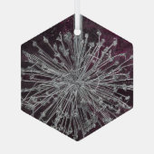 美しい雑草 ガラスオーナメント (裏面)