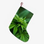 美しい雑草 スモールクリスマスストッキング (正面 (吊り時))