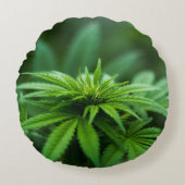 美しい雑草 ラウンドクッション (正面)