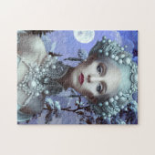 美しい雪の女王ファンタジー写真 ジグソーパズル (横)