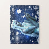 美しい雪の女王 ジグソーパズル (縦)