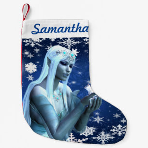美しい雪の女王 スモールクリスマスストッキング