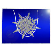 美しい雪の結晶 ラージペーパーバッグ (裏面)