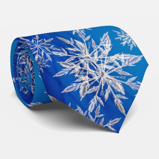 美しい雪 ネクタイ (ロール)