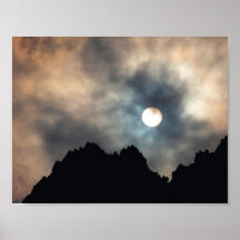 美しい雲のバーストのポスター