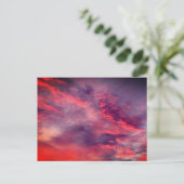 美しい雲の形成 |回復フィルター | ポストカード (スタンド正面)