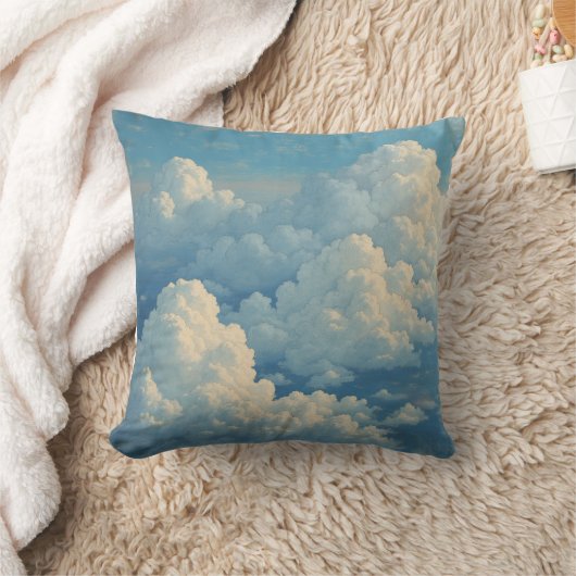 美しい雲 クッション (ブランケット)
