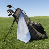 美しい雲 ゴルフタオル (グリーン)