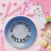 美しい雲 ペーパープレート (パーティー)