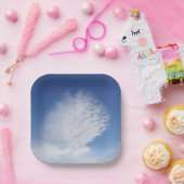 美しい雲 ペーパープレート (パーティー)