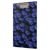 美しい青いアスターのクリップボード クリップボード (左)