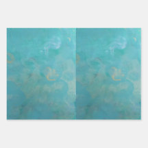 美しい青いギフトラップ