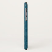 美しい青いケルトデザイン Case-Mate iPhoneケース (裏面/左)