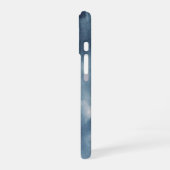 美しい青いスマホケース iPhone 16ケース (左側面)
