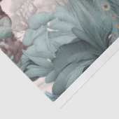 美しい青いピーコック 薄葉紙 (詳細)