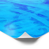 美しい青い天使の保護と許し ポスター (コーナー)