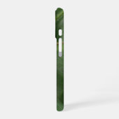 美しい青い斑点のある蝶 iPadケース iPhone 16ケース (左側面)