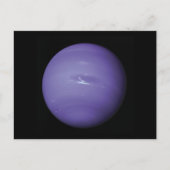 美しい青い海王星、宇宙、NASAから見た ポストカード (正面)