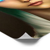 美しい青い目の妖精 ポスター (角)