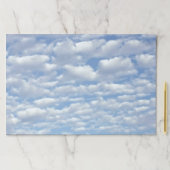 美しい青い空に膨らんだ雲 ペーパーパッド (インサイチュ)