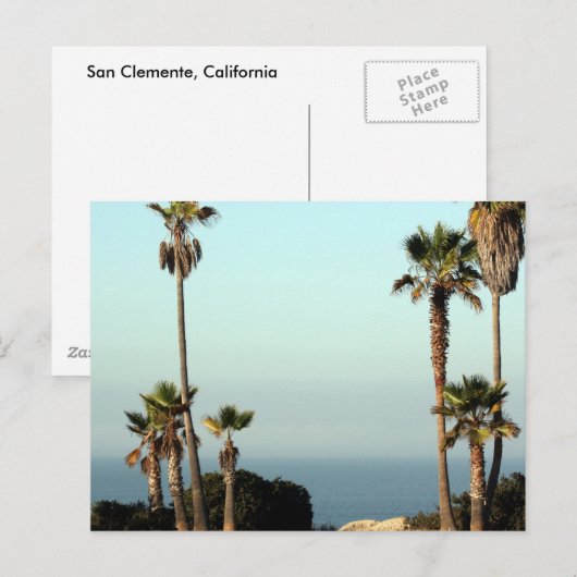 美しい青い空 ポストカード (正面/裏面)