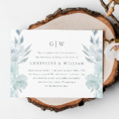 美しい青い花の写真 ウェディング延期のお知らせ