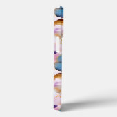 美しい青い花アルコールインクパステル Case-Mate iPhoneケース (裏面 / 右)