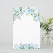 美しい青い花 (スタンド正面)