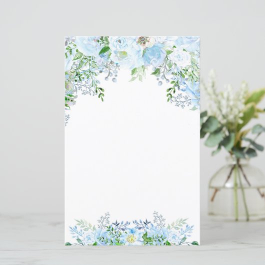 美しい青い花 (スタンド正面)