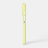 美しい青い蝶 iPhone 16ケース (左側面)