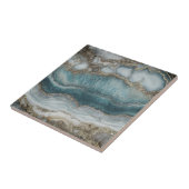 美しい青い銀のホームタイル タイル (側面)